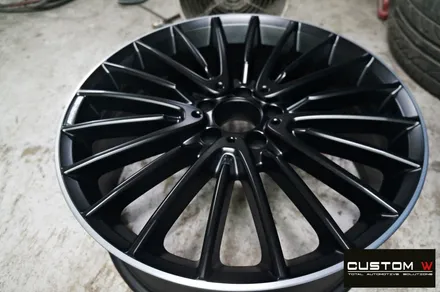 벤츠 GLA45 AMG 다이아몬드 컷팅 휠복원 / 용인 처인구