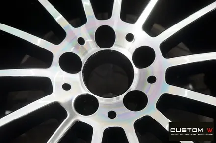 벤츠 CLS450 20인치 마차휠 상처 수리 후 다이아몬드 컷팅 휠복원 / 용인 처인구