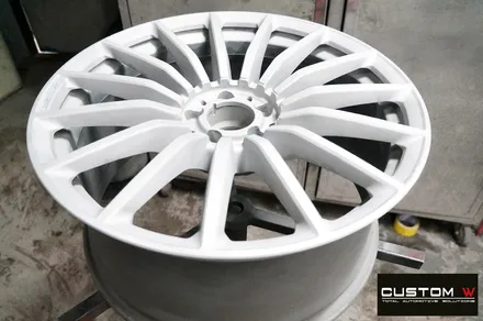 벤츠 GT43 AMG 휠 상처 수리 후 다이아몬드 컷팅 휠복원 / 용인 처인구