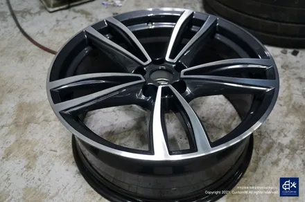 BMW 6GT 630i 다이아몬드 컷팅 휠수리 휠복원 / 용인 처인구