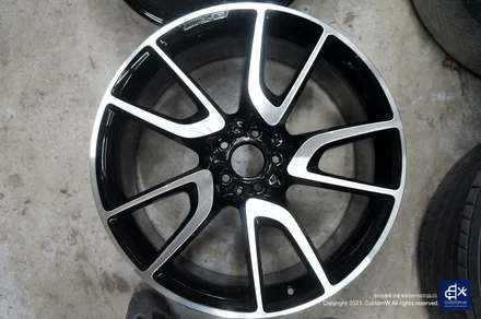 벤츠 GLC43 AMG 다이아몬드 컷팅 휠복원 휠수리 / 용인 처인구