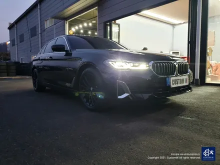 BMW G30 520i 블랙유광 휠도색 / 용인 처인구