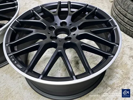 벤츠 A45 AMG 블랙실버 무광 투톤 휠도색 & 레드 캘리퍼 도색 / 용인 처인구