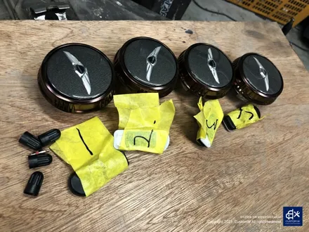 검빨 조합을 찾아서... 제네시스 G70 19인치 블랙유광 휠도색 / 용인 처인구