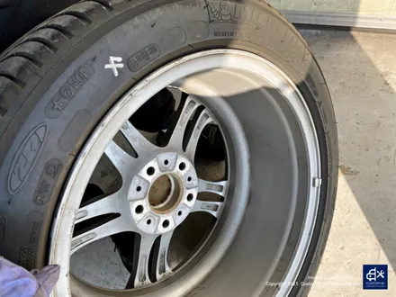 BMW F10 530d 박리 후 블랙유광 휠도색 + 분진 제거 후 블루 캘리퍼 도색 / 용인 처인구