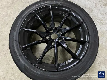 재규어 F타입(F-TYPE) 휠수리 후 블랙유광 휠도색 / 용인 처인구