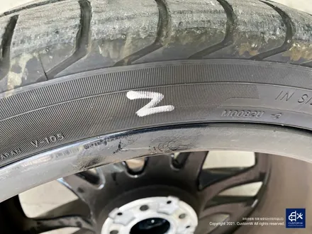 벤츠 CLS53 AMG 블랙실버 투톤 유광 휠도색 + 레드 캘리퍼 도색 / 용인 처인구