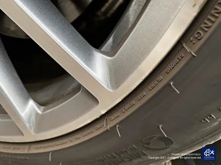 벤츠 GT43 AMG 휠수리 후 블랙유광 휠도색 + 레드 캘리퍼 도색 / 용인 처인구