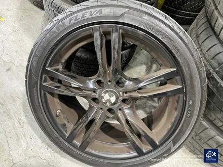 BMW F30 330i 휠수리 후 건메탈 유광 휠도색 / 용인 처인구