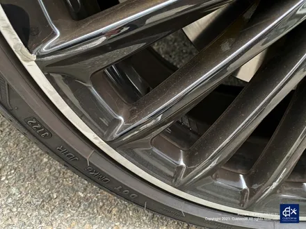 벤츠 CLS450 휠수리 후 블랙 실버 투톤 유광 휠도색 / 용인 처인구