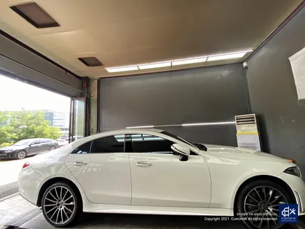 벤츠 CLS400d 휠수리 후 블랙유광 휠도색 + 레드 캘리퍼 도색 / 용인 처인구