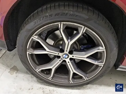 BMW G06 X6 40i 741M 휠수리 후 블랙유광 휠도색 / 용인 처인구