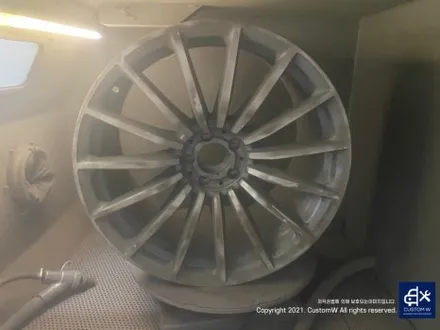 사고로 인해 안타깝게도 재방문 벤츠 GT43 AMG 투톤 유광 휠도색 / 용인 처인구