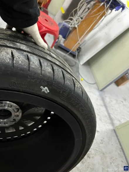 벤츠 전기차 EQE 53AMG 유광 블랙 휠도색으로 완성체로 거듭나다_! / 용인 처인구