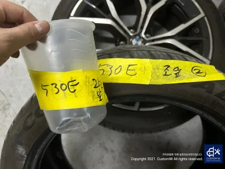 포트홀 사고로 심한 손상으로 입고된 BMW G30 530E 845M 휠 상처 수리 후, 다이아몬드 커팅 복원 (feat. 살려는 드릴게..) / 용인 처인구