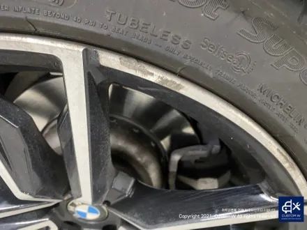 따뜻한 봄에 오픈 에어링의 기쁨을 누릴 수 있는 BMW G29 Z4 20i 휠 상처 수리 후, 유광 블랙 휠도색 그리고 블루 캘리퍼 도색까지_! / 용인 처인구