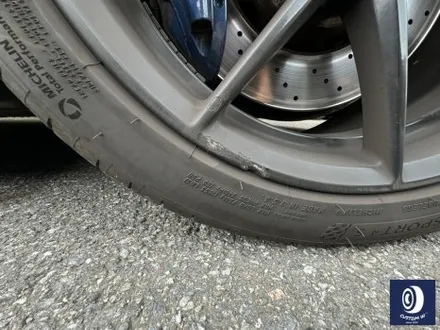 휠 수리 도색 불량 / BMW M4 763M 타 업체 잘못된 휠도색 약품 박리 / 페인트 제거 후, 사틴 블랙 휠 도색 재작업 + 카본 세라믹 골드 캘리퍼 도색 / 용인 처인구