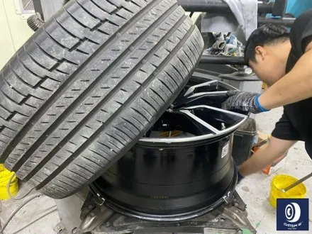 BMW G07 X7 755M 22인치 휠 블랙 유광 휠도색 / 용인 처인구