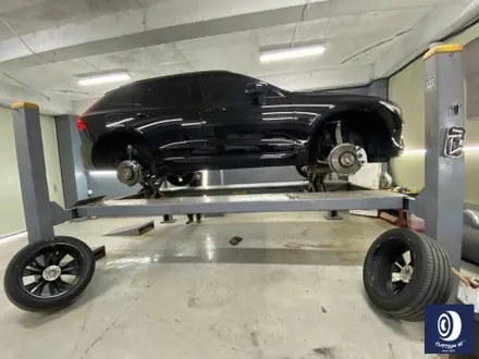 볼보 XC60 20인치 하이그로시 블랙 (검정 유광) 휠 도색 / 용인 처인구