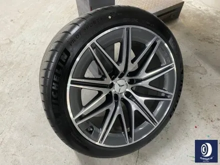 벤츠 GT43 AMG 유광 블랙 & 실버 투톤 휠도색 / 용인 처인구