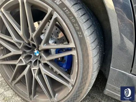 BMW X6M 컴페티션 818M 22인치 휠 상처 수리 후, 다이아몬드 커팅 휠 복원 / 용인 처인구