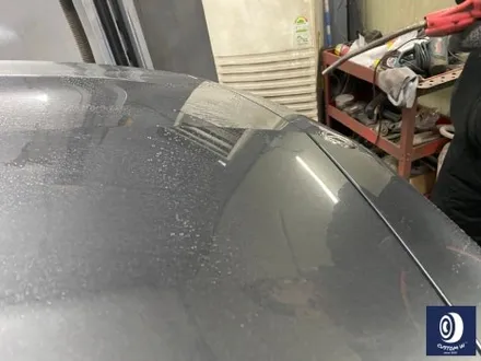 벤츠 CLS53 AMG 휠 상처 수리 후, 블랙 + 실버 투톤 휠도색 그리고  레드 캘리퍼 도색 작업까지_! (FEAT. 비 오는 날에도 작업 이상무_!!) / 용인 처인구
