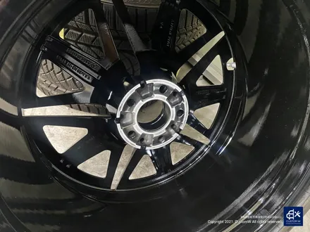 벤츠 신형 GT43 AMG 블랙유광 휠도색 + 애시드 그린 캘리퍼 도색 / 용인 처인구