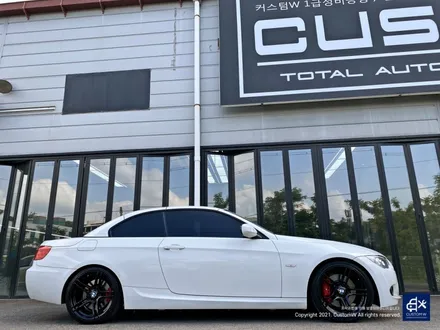 BMW E93 335i 휠수리 후 블랙유광 휠도색 + 레드 캘리퍼 도색 / 용인 처인구