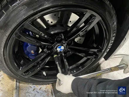 어디서부터 잘못된건지...BMW M3 437M 박리 후 블랙유광 휠도색 / 용인 처인구