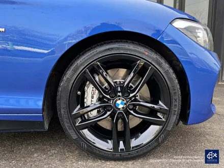 BMW 118d 휠수리 후 블랙유광 휠도색 / 용인 처인구