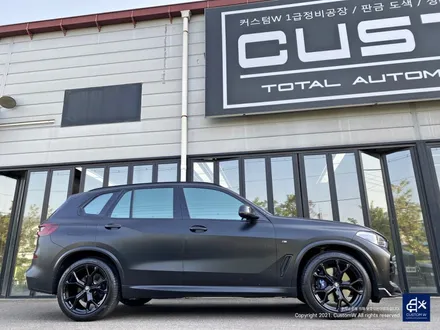 BMW G05 X5 40i 21인치 741M 휠수리 후 블랙유광 휠도색 / 용인 처인구