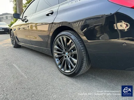 BMW 6GT 640i 럭셔리 646 버핑휠 (폴리싱 일명 빠우휠) 고질병 엄청난 부식 백화 제거 및 상처 수리 후, 건메탈 그레이 휠도색 / 용인 처인구