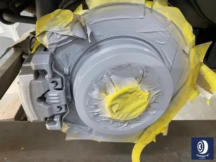 BMW F15 X5 30D 블랙 유광 휠도색 + 부식 제거 후, 캘리퍼 도색 허브 방청 코팅 작업까지_! / 용인 처인구