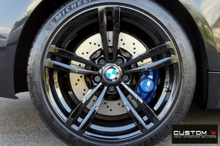 BMW M3,M4 437M 휠 상처 수리 후, 블랙 유광 휠도색. / 용인 처인구