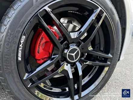 벤츠 W205 C200d 휠수리 후 블랙유광 휠도색 + 레드 캘리퍼 도색 / 용인 처인구