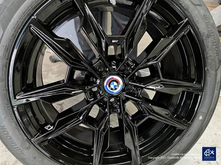 BMW i4 M50 블랙유광 휠도색 + 레드 캘리퍼도색 / 용인 처인구