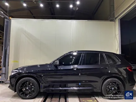 BMW X3 박리 후 블랙유광 휠도색 / 용인 처인구