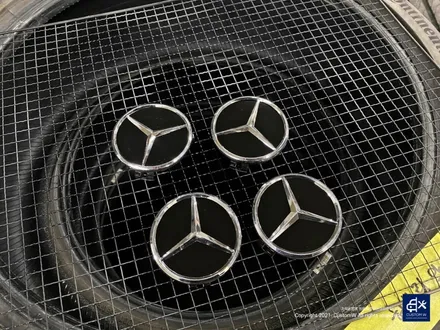 벤츠 CLS300d  블랙 실버 투톤 유광 휠도색 + 레드 캘리퍼 도색 / 용인 처인구