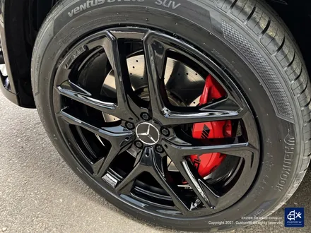 벤츠 GLE53 AMG 휠수리 후 블랙유광 휠도색 / 용인 처인구