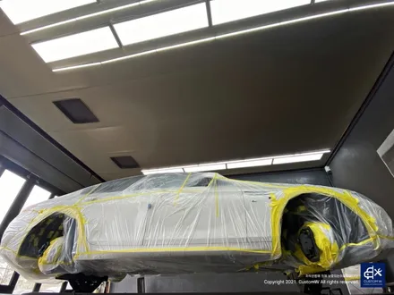 BMW 640d 휠수리 후 블랙유광 휠도색 + 레드 캘리퍼 도색 / 용인 처인구