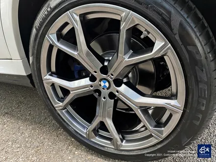 BMW G06 X6 휠수리 후 고스트크롬 휠도색 / 용인 처인구