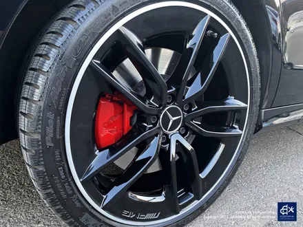벤츠 E53 AMG 블랙실버 투톤 휠도색 + 레드 캘리퍼 도색 / 용인 처인구