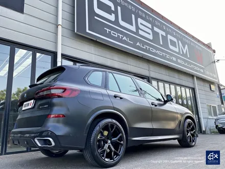 BMW G05 X5 40i 21인치 741M 휠수리 후 블랙유광 휠도색 / 용인 처인구
