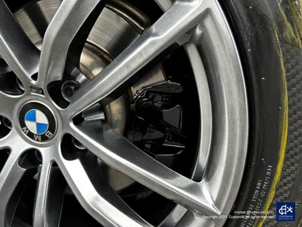 BMW G30 520d 휠수리 후 고스트 크롬 휠도색 + 블랙 캘리퍼 도색 / 용인 처인구