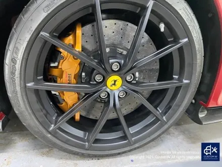 페라리 488 피스타 카본 세라믹 골드 캘리퍼 도색 Ferrari 488 Pista / 용인 처인구
