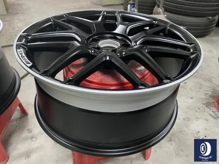 벤츠 S63 AMG 잘못된 휠 수리 도색 이력이 있는 에디션 휠 약품 박리 (페인트 제거) 후, 투톤 휠도색 재작업 + 캘리퍼 도색까지_! / 용인 처인구