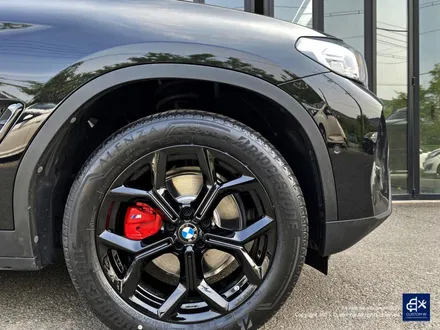 BMW X3 블랙유광 휠도색 + 레드 캘리퍼 도색 / 용인 처인구