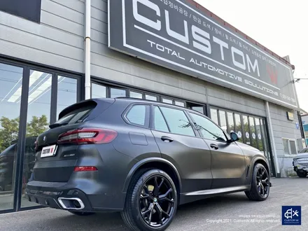 BMW G05 X5 40i 21인치 741M 휠수리 후 블랙유광 휠도색 / 용인 처인구