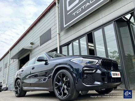 BMW G06 X6 21인치 741M 휠수리 후 블랙유광 휠도색 / 용인 처인구