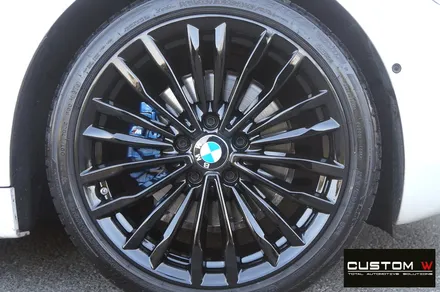 BMW 420i 쿠페 & 430i 컨버터블 블랙 유광 휠도색, 캘리퍼 도색. / 용인 처인구